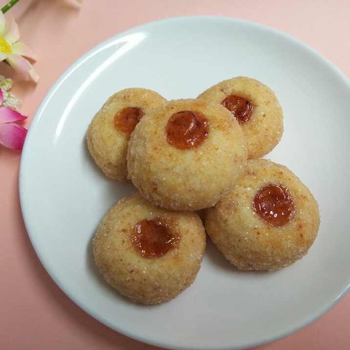 チーズ味最高～！チーズボールクッキー☆